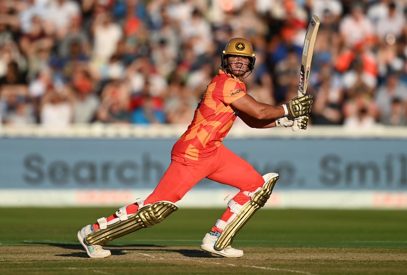 Will Smeed of Birmingham Phoenix bats during The Hundred match against Southern Brave at Edgbaston on August 10, 2022 in Birmingham, England. Getty Images