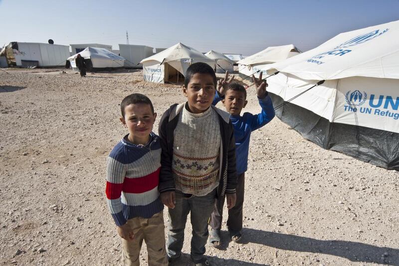 Their biggest ongoing project is delivering caravans – mobile homes to replace the camp’s tents. Each caravan cost Dh8,625 and are sourced from Jordanian suppliers. Al Muhairi collected funds from family and friends, and 265 caravans were delivered to the camp in December and January, set up with the assistance of the Red Crescent. They plan on delivering another 50 caravans this month. The one-room unit can house five members and is wired for electricity.  Courtesy Breathing Numbers