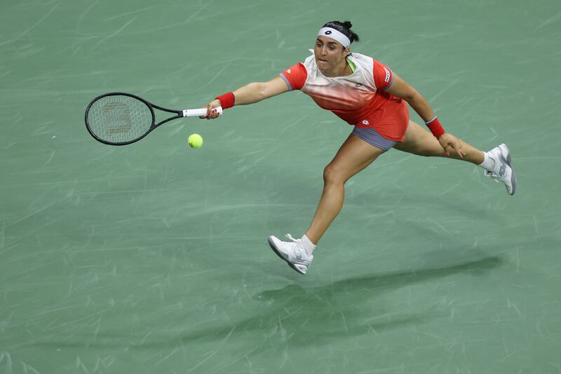 Ons Jabeur reached her second Grand Slam final. AFP