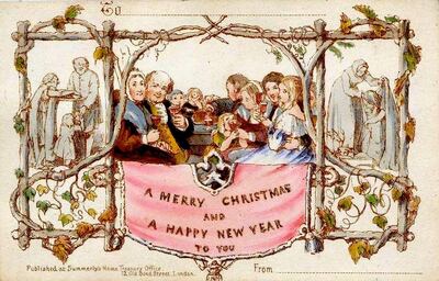 The first Christmas card was created by Sir Henry Cole.