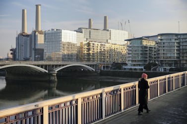 The Battersea Power Station residential project in London. Deals are on hold as Middle East buyers prefer viewing completed homes Getty