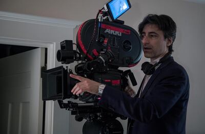 Noah Baumbach on the set of Marriage Story. Wilson Webb / Netflix