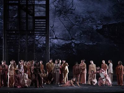 The lavish opera Medea is the opening show of Teatro Real's new performance season. Photo: Teatro Real