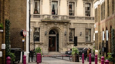 Membership of the men-only Garrick Club has become questionable for some at the top of the British Establishment. Getty