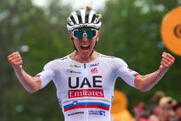 UAE Team Emirates rider Tadej Pogacar powers to Giro d'Italia win and takes overall lead