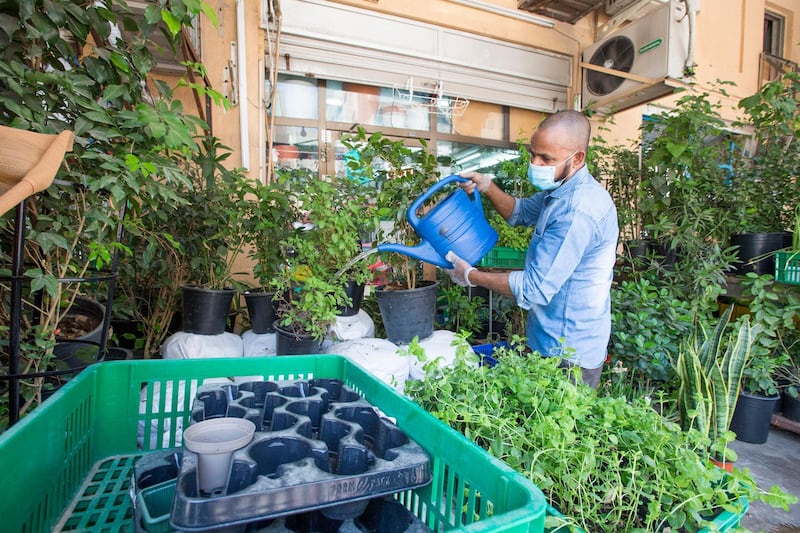 Dubai United Arab Emirates- Some shops in Satwa are open for business after Dubai lifted its 24hrs quarantine today.  Leslie Pableo for The National