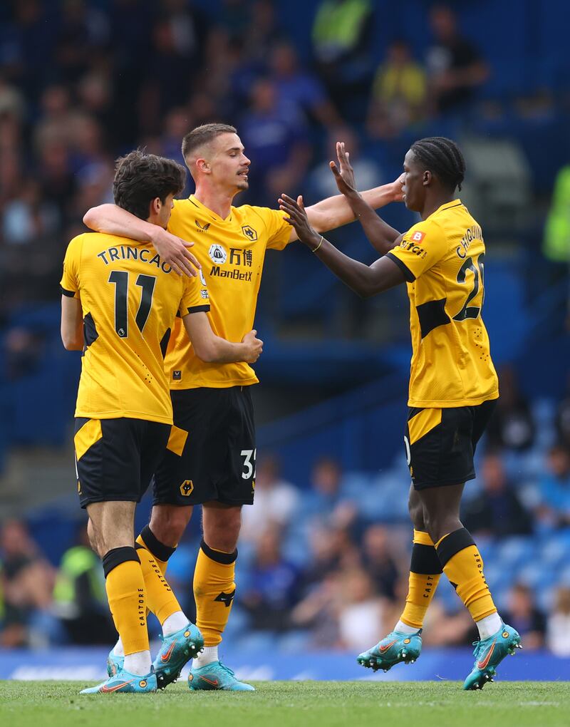 Chiquinho (Saiss, 71’) – N/A. Helped drive the team forward for Wolves’ first goal, then did brilliantly to beat Pulisic to the ball when it appeared the American might break forward. Capped off a superb substitute appearance by setting up Coady for the goal. Getty