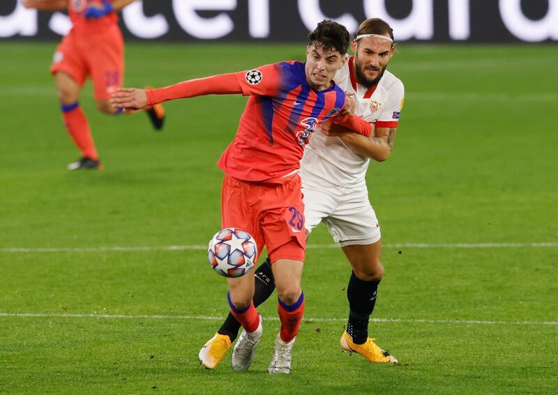 MF: Kai Havertz 7 – Kept things simple in the middle. With more time on the ball to express himself, he rarely made a mistake with the ball at his feet. Reuters