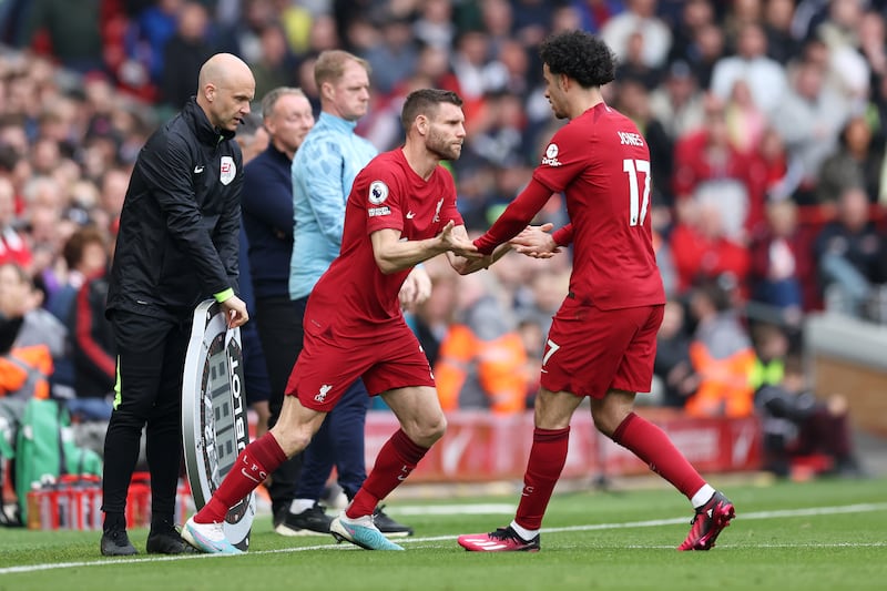 James Milner (Jones, 81) - N/A. Came on and provided support for the struggling Alexander-Arnold at right-back. Getty Images
