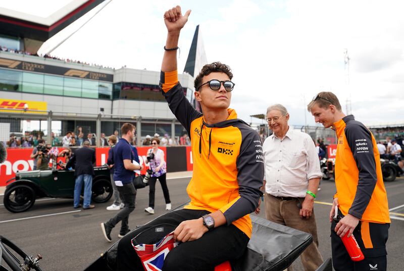 7) Lando Norris (McLaren) - 64 points. PA