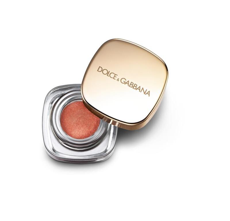 Baroque Night Out eyeshadow in rust, Dh140, Dolce & Gabbana. Courtesy Dolce & Gabbana