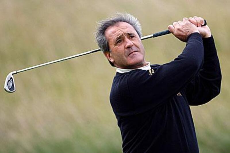 File photo of Seve Ballesteros.