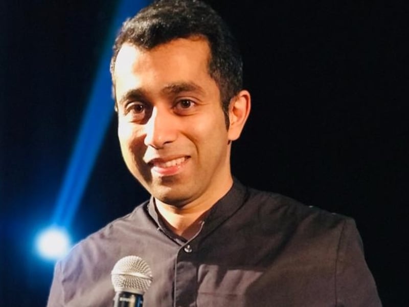 Sundeep Fernandes will perform at a stand-up comedy night in Kave cafe in Dubai this month