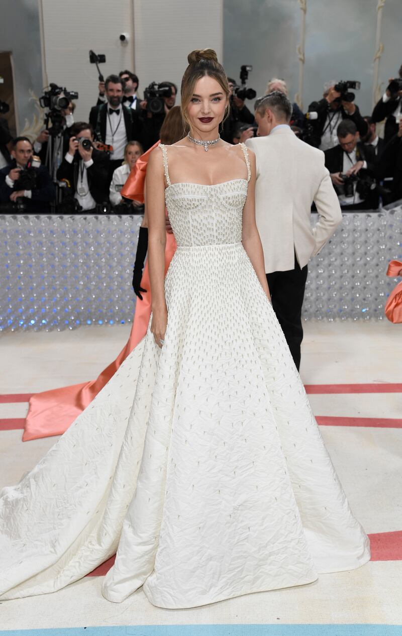 Miranda Kerr in Dior. AP