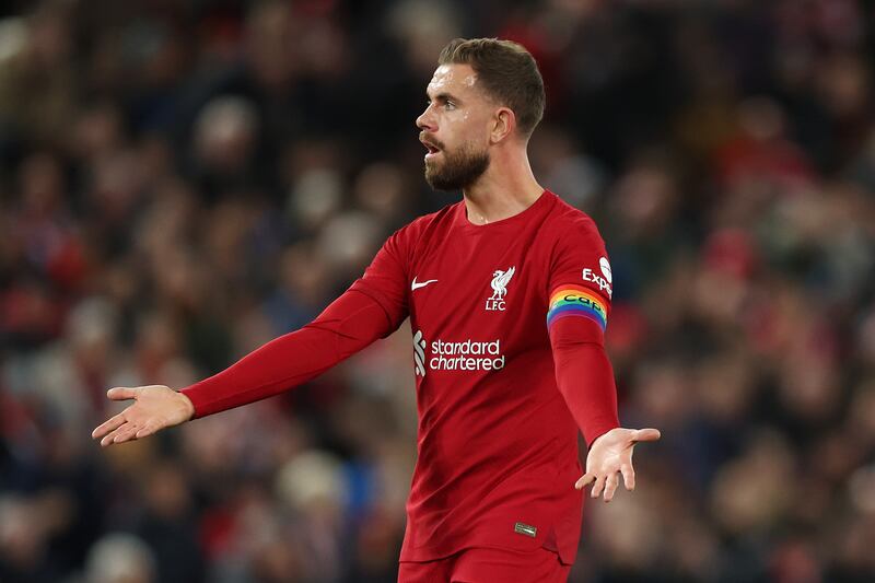 Jordan Henderson (Fabinho 61') - 5. The 32-year-old found it hard to impose himself on the game. Getty