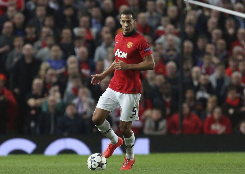 Rio Ferdinand during his days at Manchester United. Jon Super / AP Photo