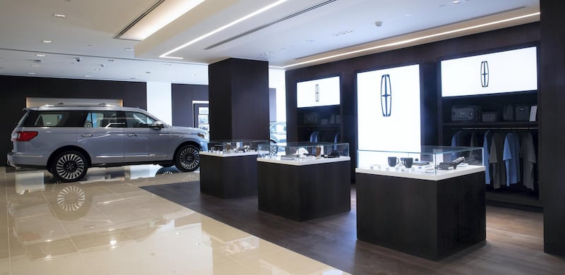 Ford has considered the customer experience at every turn in the new showroom. Courtesy Ford