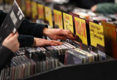 Vinyl records are continuing to enjoy a resurgence in popularity. Getty Images
