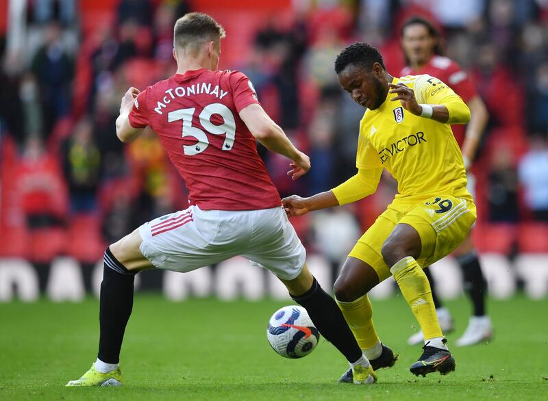 Ademola Lookman - 6: Scored early on in reverse fixture and embarked and one good early run down left here but couldn’t find teammate with low cross. Perfect pass to put Carvalho through on goal but teammate finish was powder puff. Scuffed shot almost caught out De Gea at his near post after 60 minutes. Booked late on. Getty