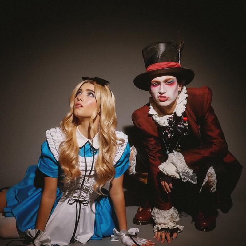 Charli D'Amelio as Alice in Wonderland