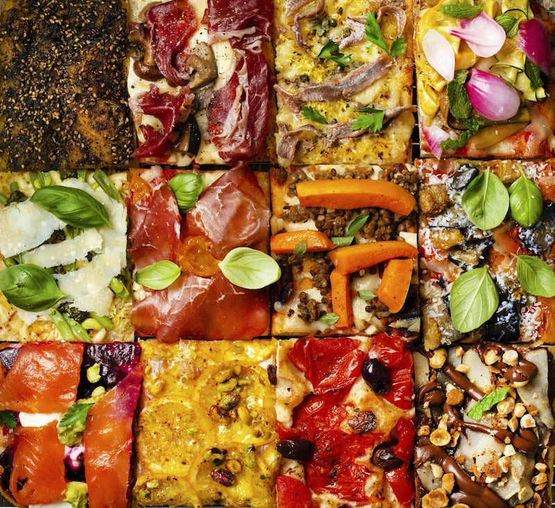 The cafe will serve 15 types of toppings on its focaccia.