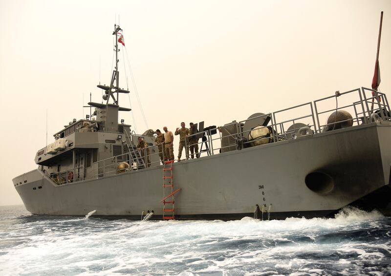 Lebanese army soldiers search for survivors after a boat capsized off the coast of Tripoli overnight. Reuters