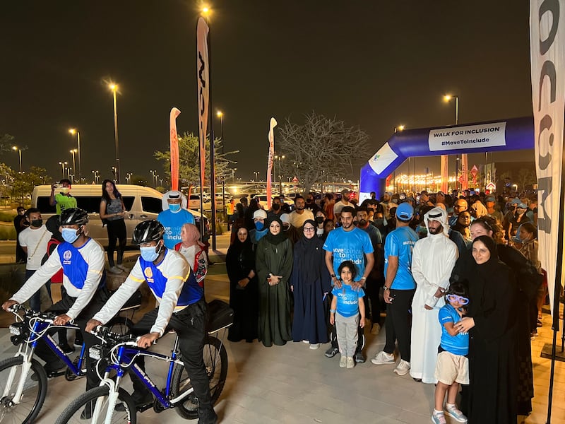 The event was organised by Special Olympics UAE in partnership with Mohammed bin Rashid Centre for Special Education, Emirates College for Advanced Education and Emirates Autism Society