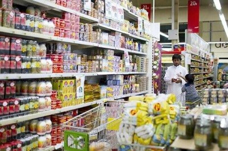 Consumers in the UAE are likely to be protected from the worst effects of prices surge, according to analysts, as it is manufacturers that have largely been absorbing the increases. Sarah Dea/The National