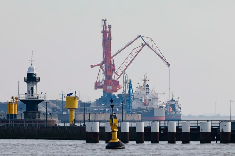 The port of Brunsbuettel in Germany is under consideration as a site for a new LNG terminal. AP