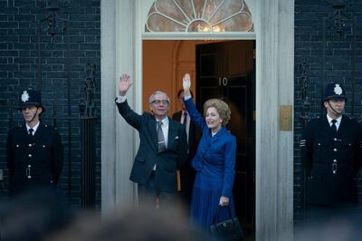 Gillian Anderson will play Prime Minister Margaret Thatcher in season four of ‘The Crown’. Netflix 