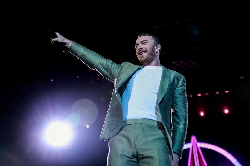 Abu Dhabi, U.A.E., November 24, 2018.  
Sam Smith
Victor Besa / The National
Section:  AC
Reporter:  Saeed Saeed