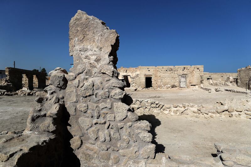 The area around Al Jazirah Al Hamra.