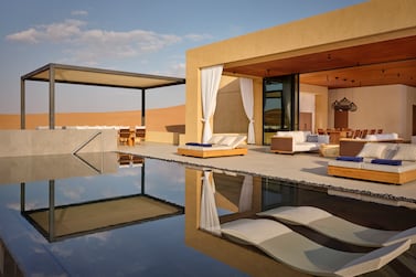 The Ritz-Carlton Ras Al Khaimah, Al Wadi Desert resort has added stunning new signature villas. Photo: Matthew Shaw