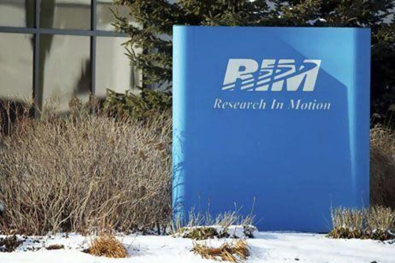 The headquarters of Research in Motion, now renamed BlackBerry, in Waterloo, Ontario. Geoff Robins / Reuters