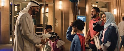 Al Eid Eiden was made by a team of Emirati women and primarily filmed in Abu Dhabi. Photo: Image Nation