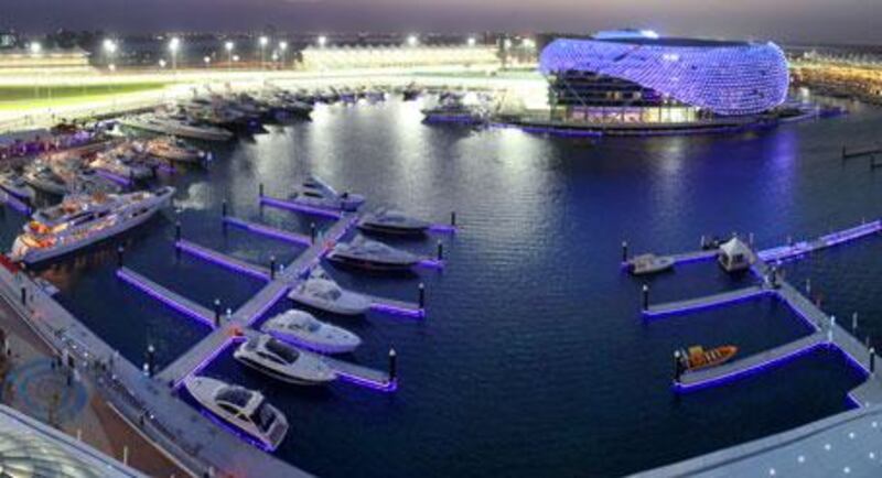 Abu Dhabi has plans for about 45 marinas to poise itself as a yachting destination, with the Yas Marina its initial showcase.
