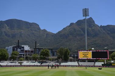 A general view of Newlands Cricket Ground after the postponement of the first ODI between South Africa and England. Getty Images