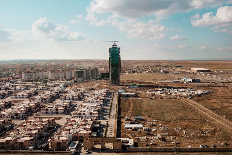 ERBIL, IRAQ: The Empire business and housing complex. Photo by  Sebastian Meyer