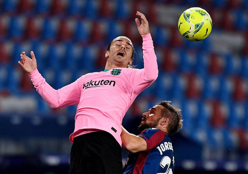Antoine Griezmann, 7 - No goals but movement created spaces and which led to some of the ten chances created in the first half alone. Set up Dembele on the right side of the box for Barça’s third after 63 minutes. Reuters