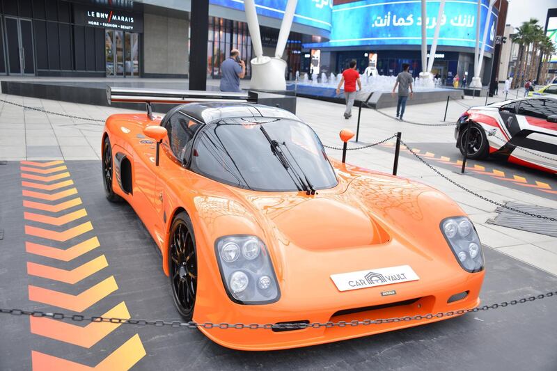 The Ultima Evolution is a British limited production supercar. This model was built and modified in the UAE.