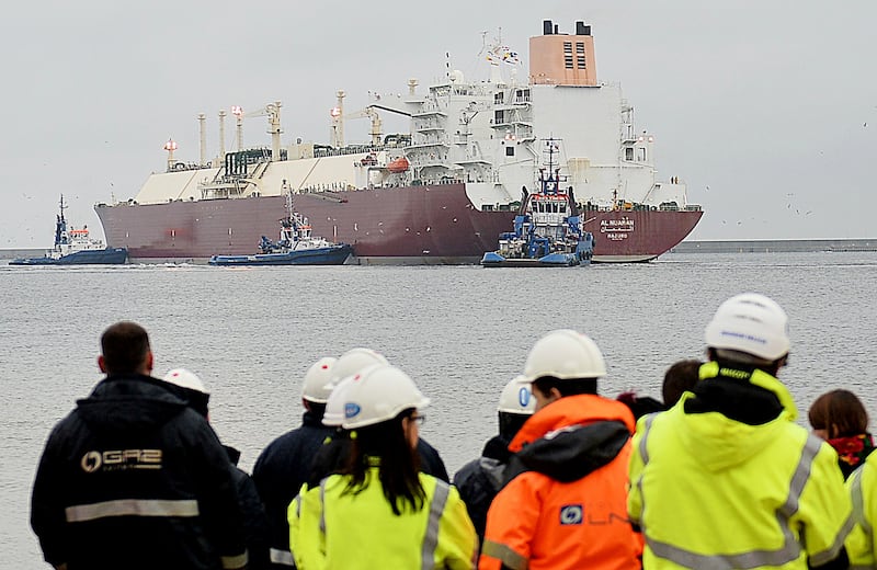 Germany has yet to build an import terminal that could handle shipments of liquefied natural gas. AP