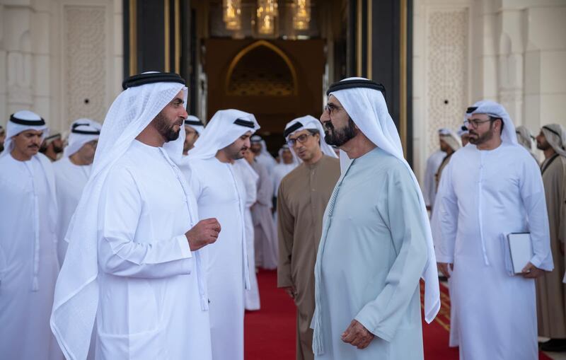 Sheikh Mohammed bin Rashid led the cabinet meeting. Dubai Media Office