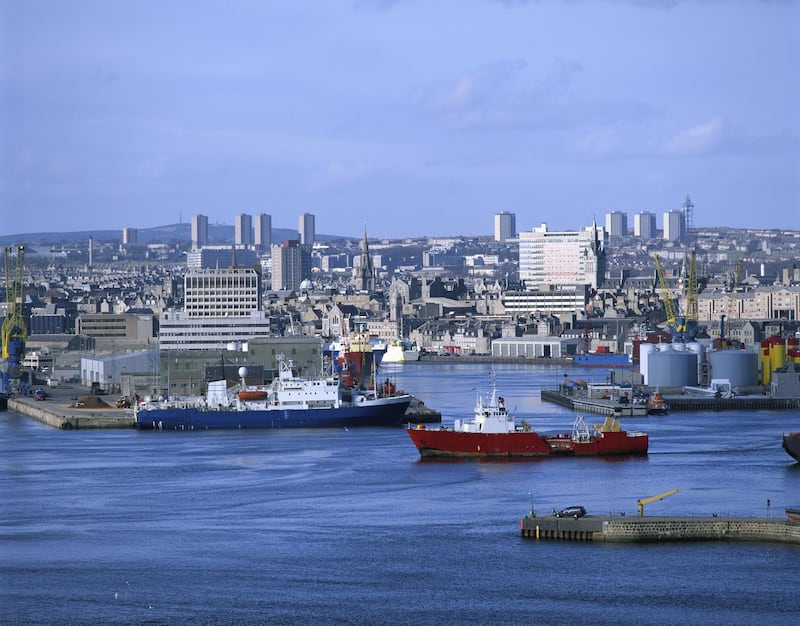 Aberdeen Harbour. Getty Images