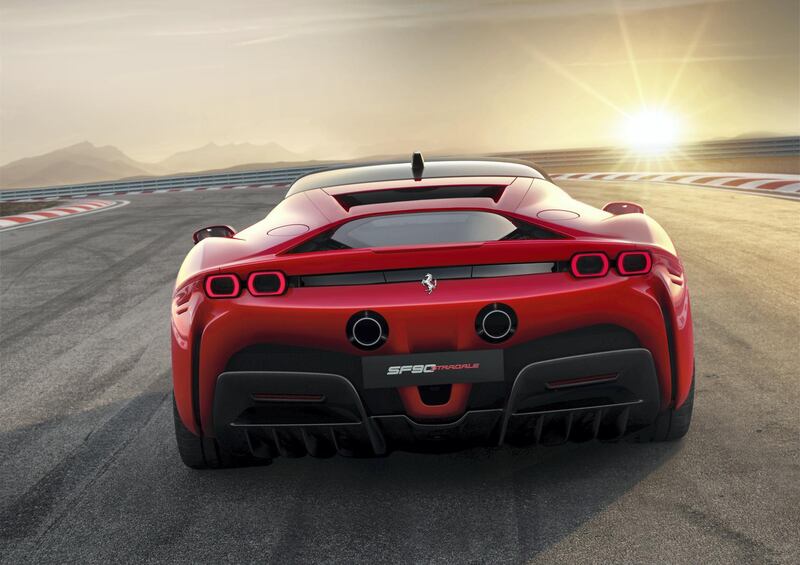 It will be priced below the Dh4 million LaFerrari and above the 812 Superfast GT. Courtesy Ferrari