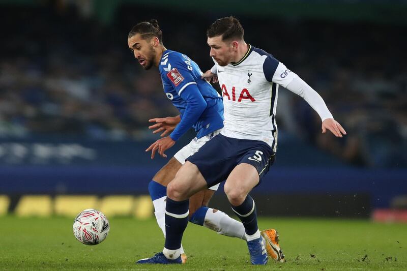 Dominic Calvert-Lewin, 7 – Should be questioned for not clearing danger in the seconds leading up to Spurs’ opening goal. Great power with his shots and forced a fine save out of Lloris before scoring to spark an inspired seven-minute period for the hosts. AFP