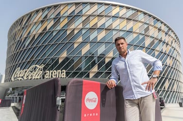 Mark Kar, General Manager of Coca-Cola Arena, with the venue in the Coca-Cola Arena,

