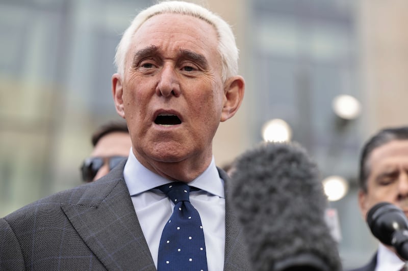 Roger Stone, a former adviser and confidant of Donald Trump, gave a deposition before the committee in which he repeatedly pled the Fifth Amendment when questioned. Getty Images / AFP