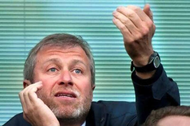 Roman Abramovich, the owner of Chelsea, has courted Pep Guariola for a number of years, according to a new book. Ben Stansall / AFP