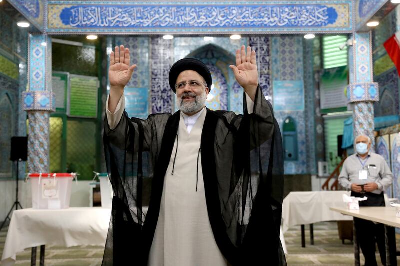 Ebrahim Raisi is due to take office as Iran’s new president on Thursday.