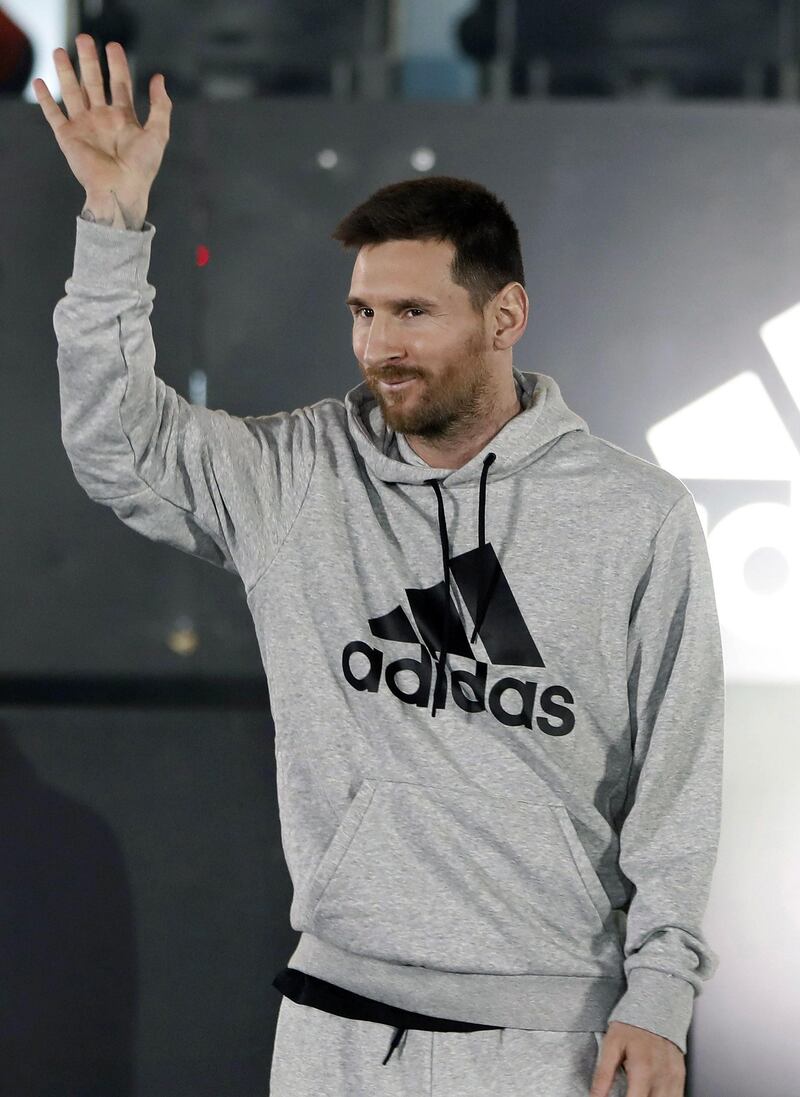 Barcelona's Lionel Messi is ready to fire in the Clasico against Real Madrid on December 18. EPA